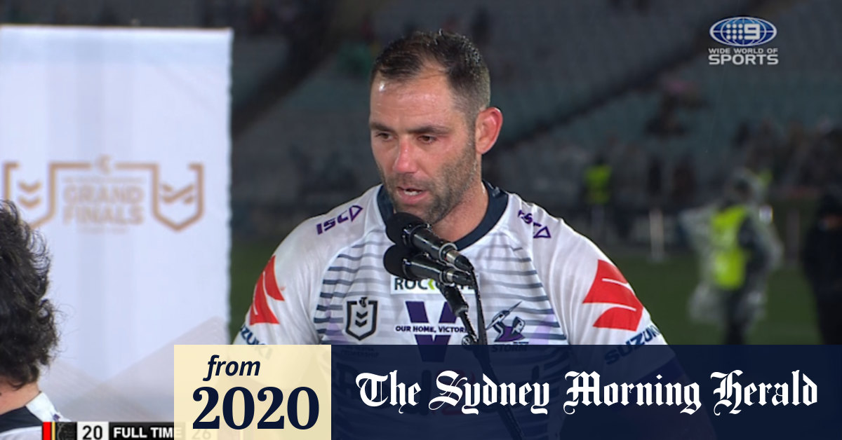 Video Cam Smith wins his 3rd NRL Premiership